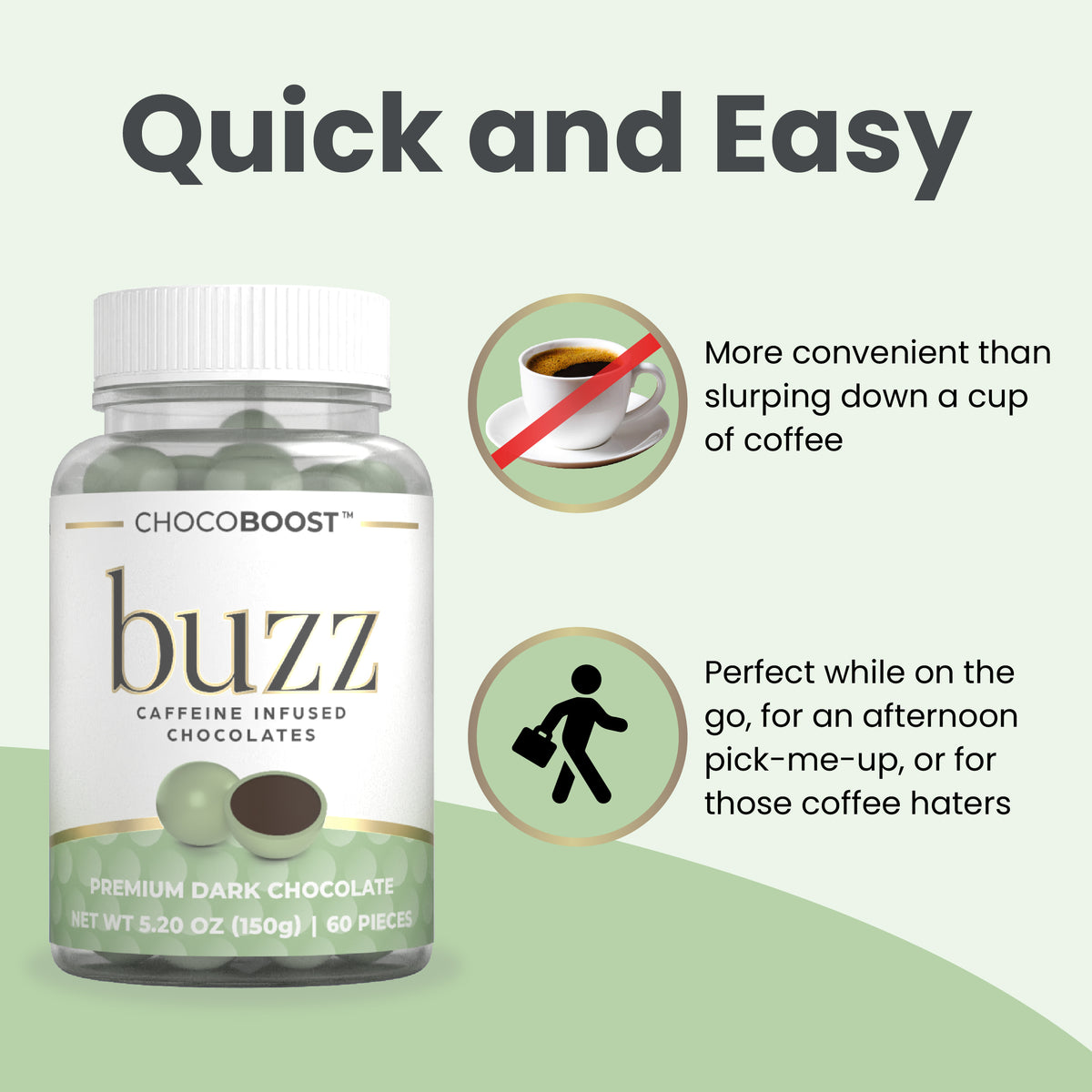 Buzz Caffeine Infused Chocolate