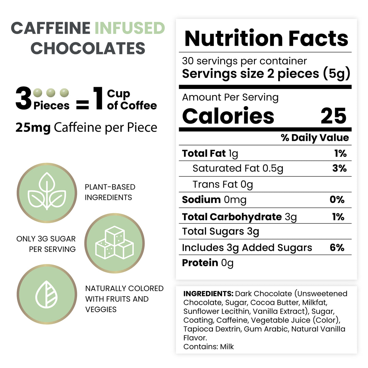 Buzz Caffeine Infused Chocolate